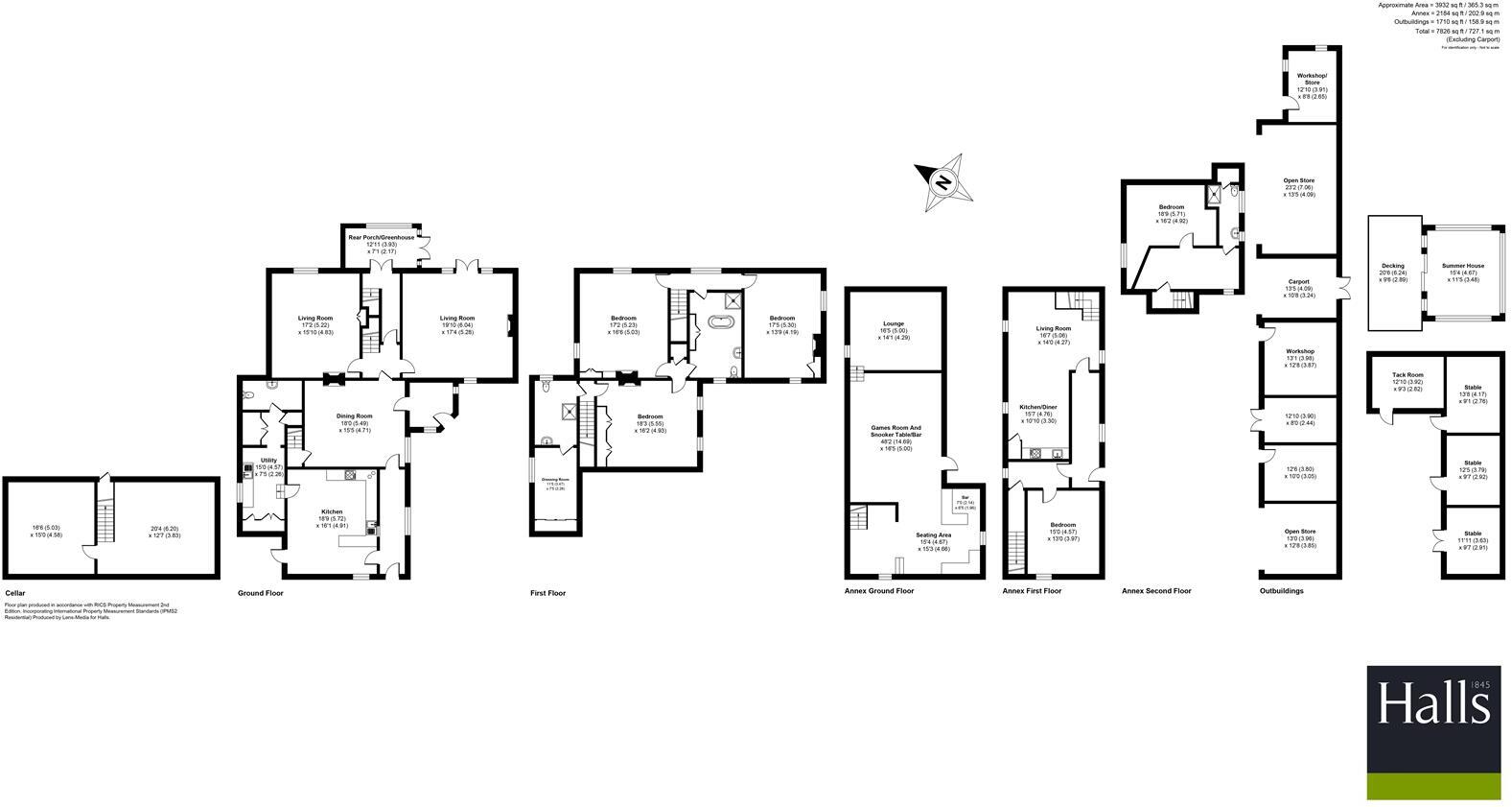 The Old Malt House, Hinstock floorplan