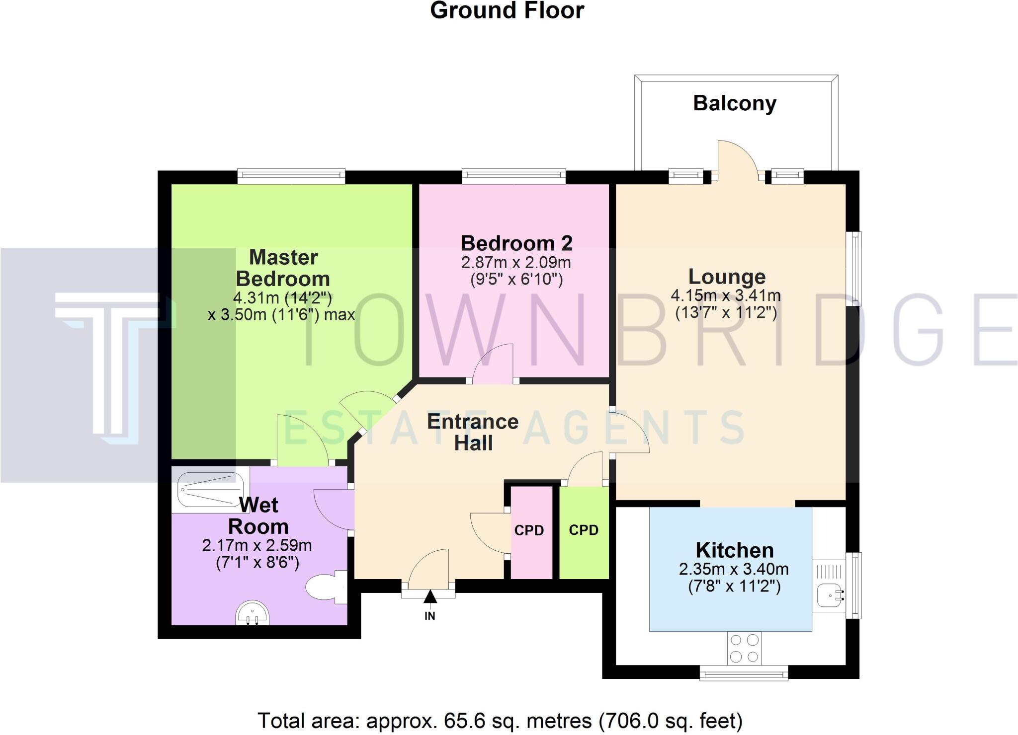 Willowmere, Middlewich floorplan