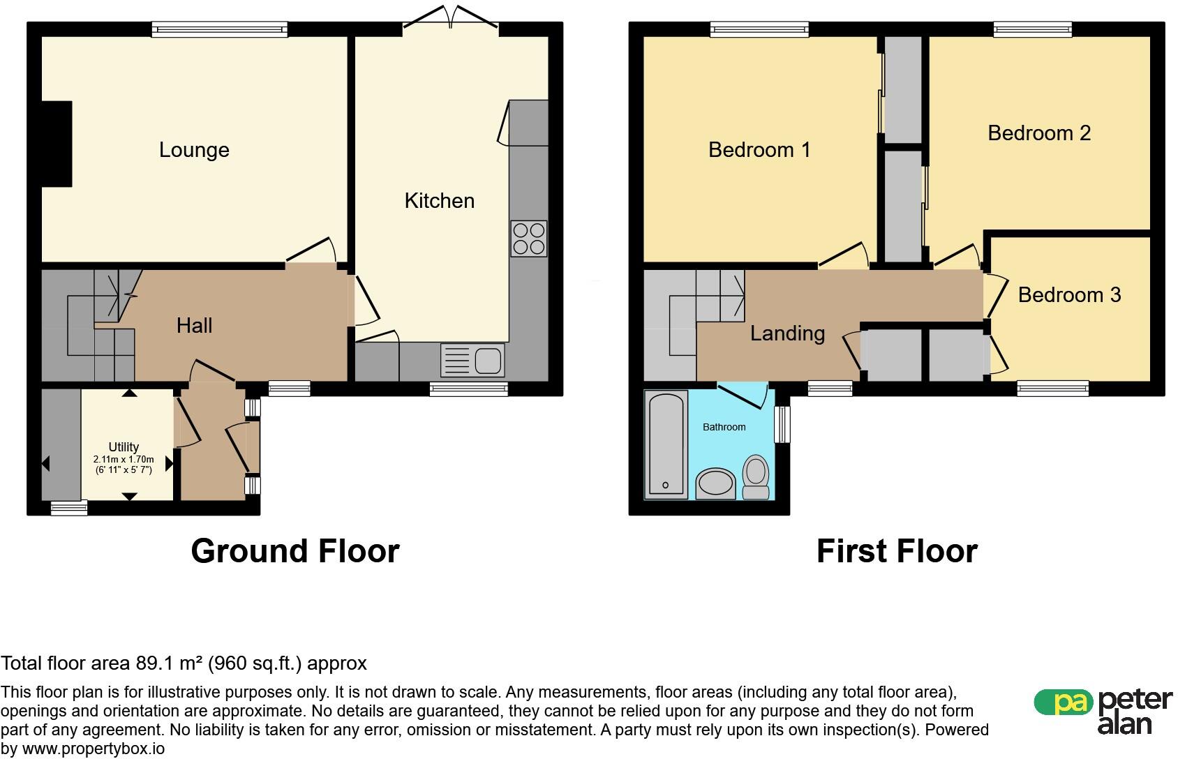 Clive Road, St. Athan, Barry floorplan