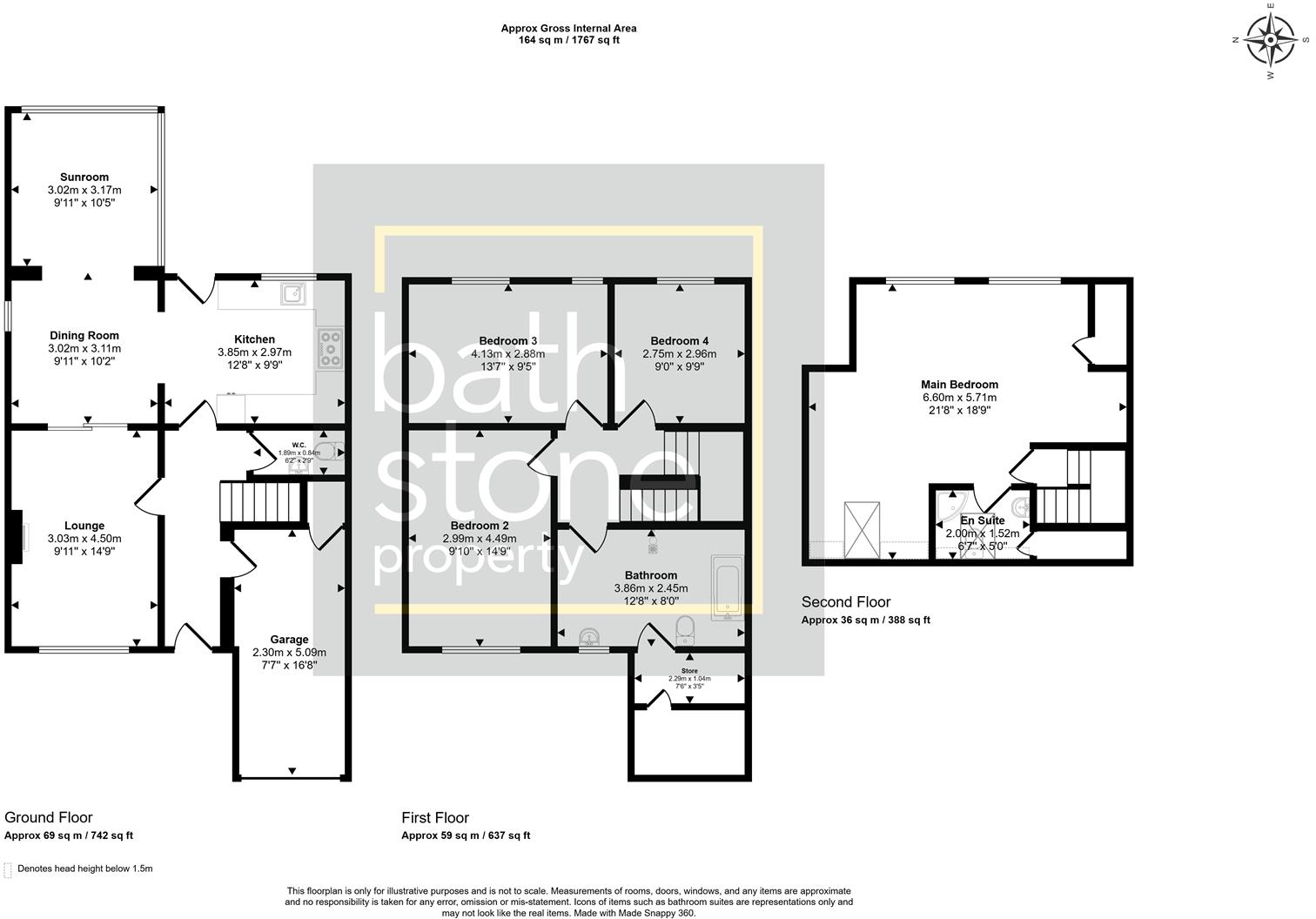 Park Hayes, Leigh Upon Mendip floorplan