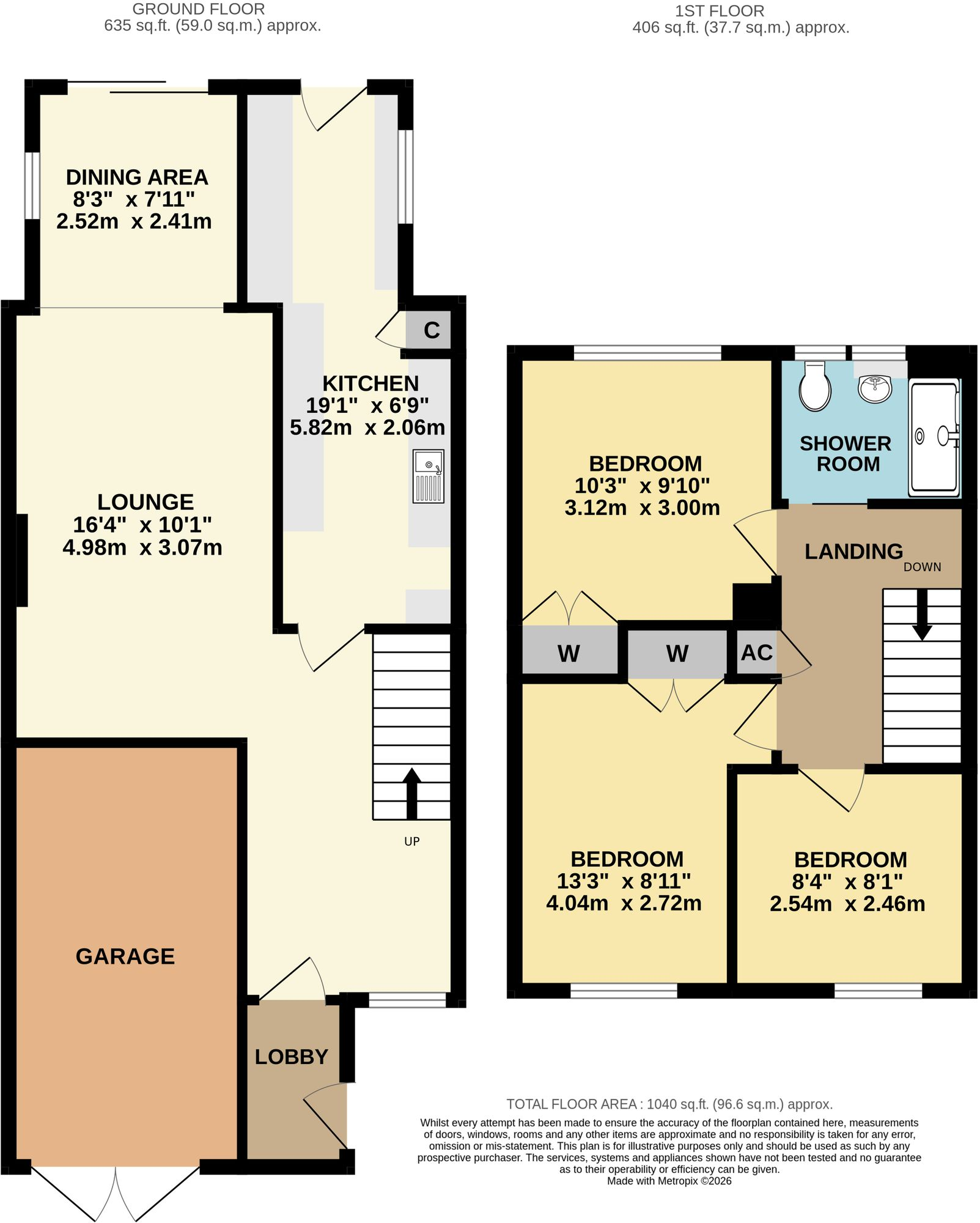 Rose Close, Hedge End, SO30 floorplan