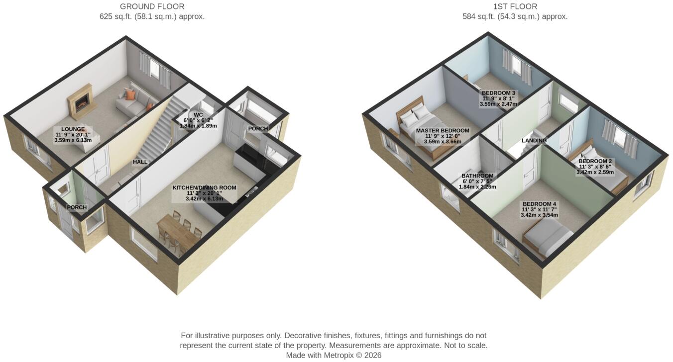 Buttermere Road, Redcar, TS10 1LZ floorplan