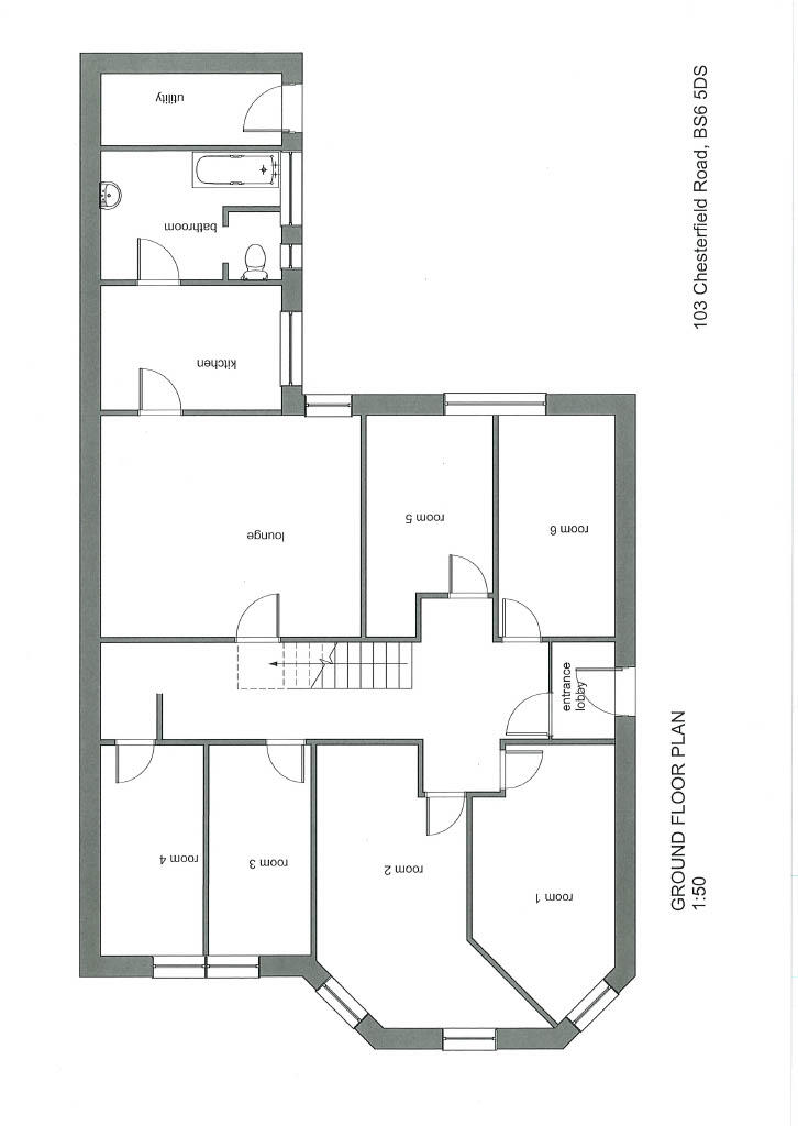 Chesterfield Road, St Andrews, Bristol, BS6 floorplan
