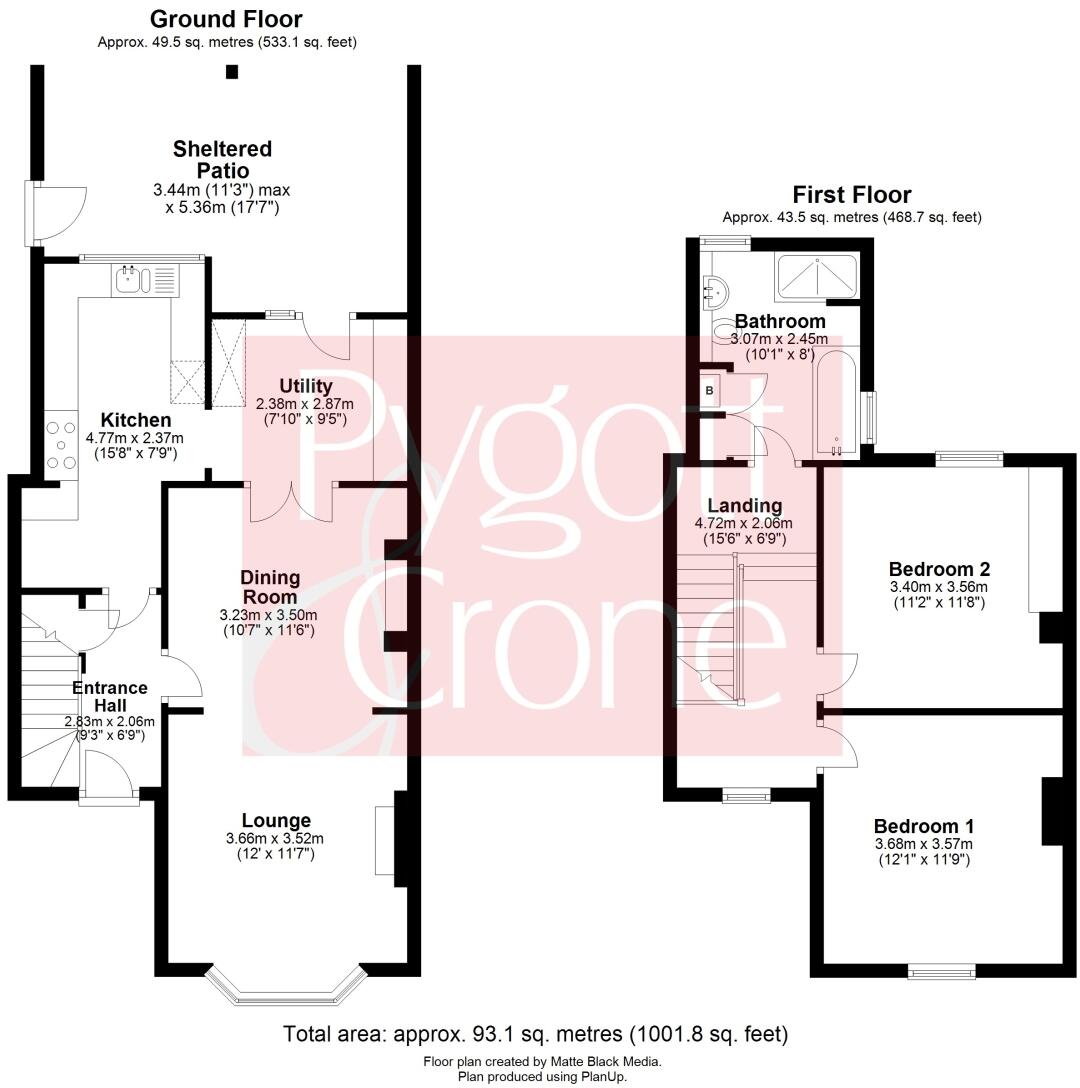 Norfolk Street, Boston, Lincolnshire, PE21 floorplan