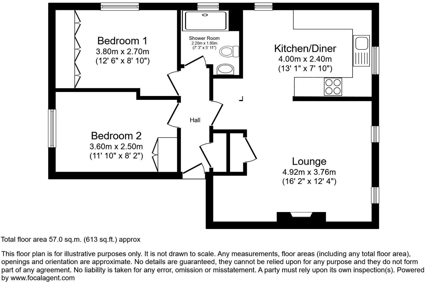 Byards Park, Knaresborough floorplan