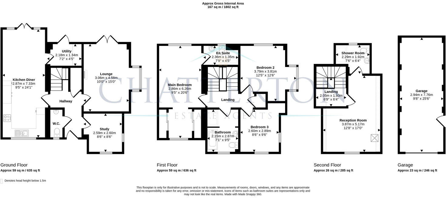 Cartwright Way, Evesham, WR11 2RS floorplan