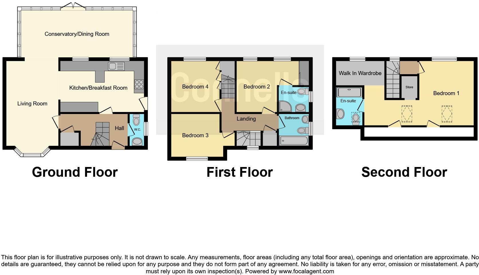 Brookview, Copthorne, Crawley floorplan
