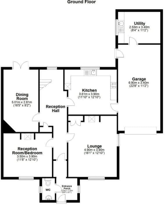 Copper Beech House, Grange Lane, Whickham floorplan
