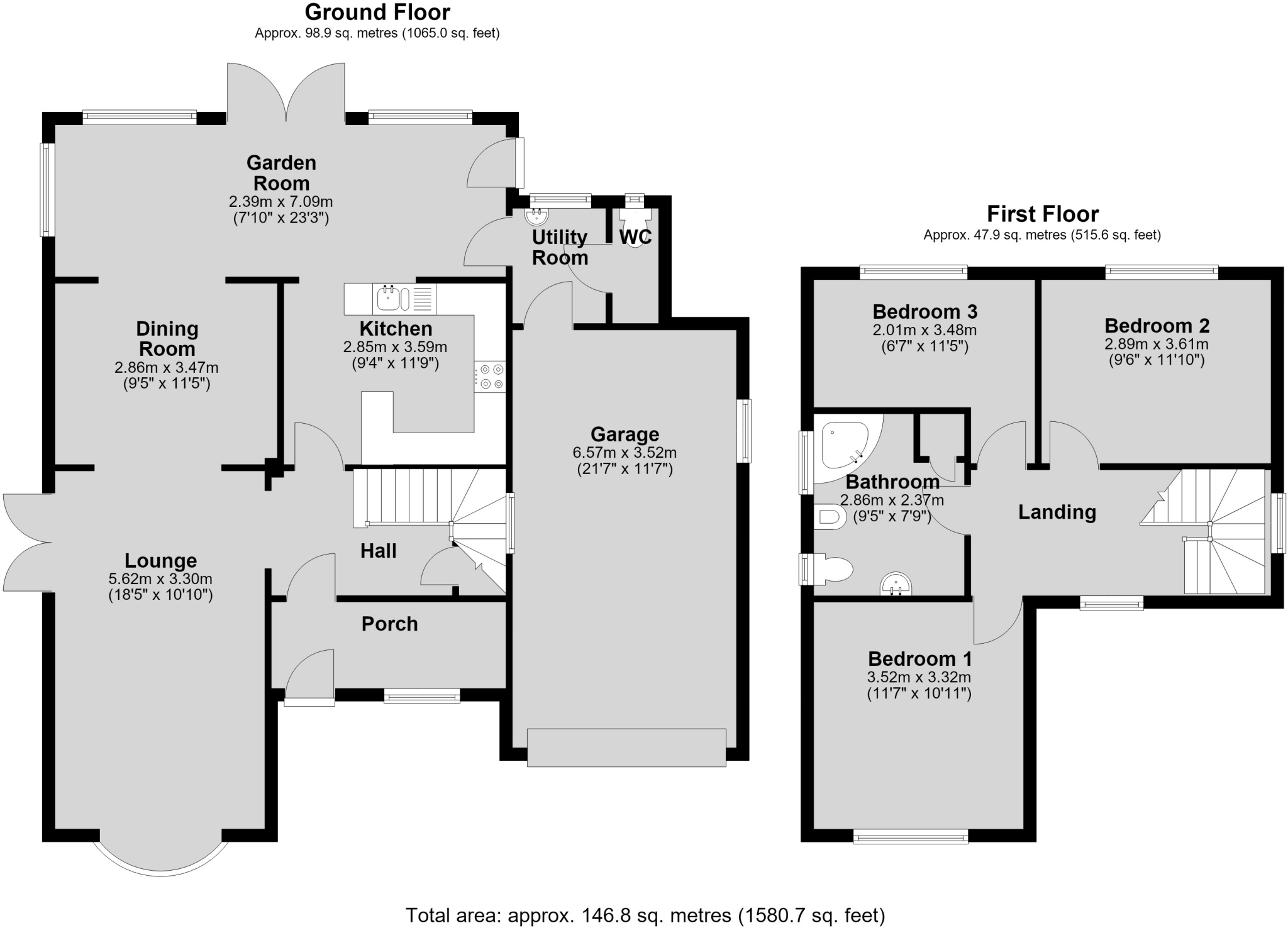 Greenbank Drive, Lincoln floorplan