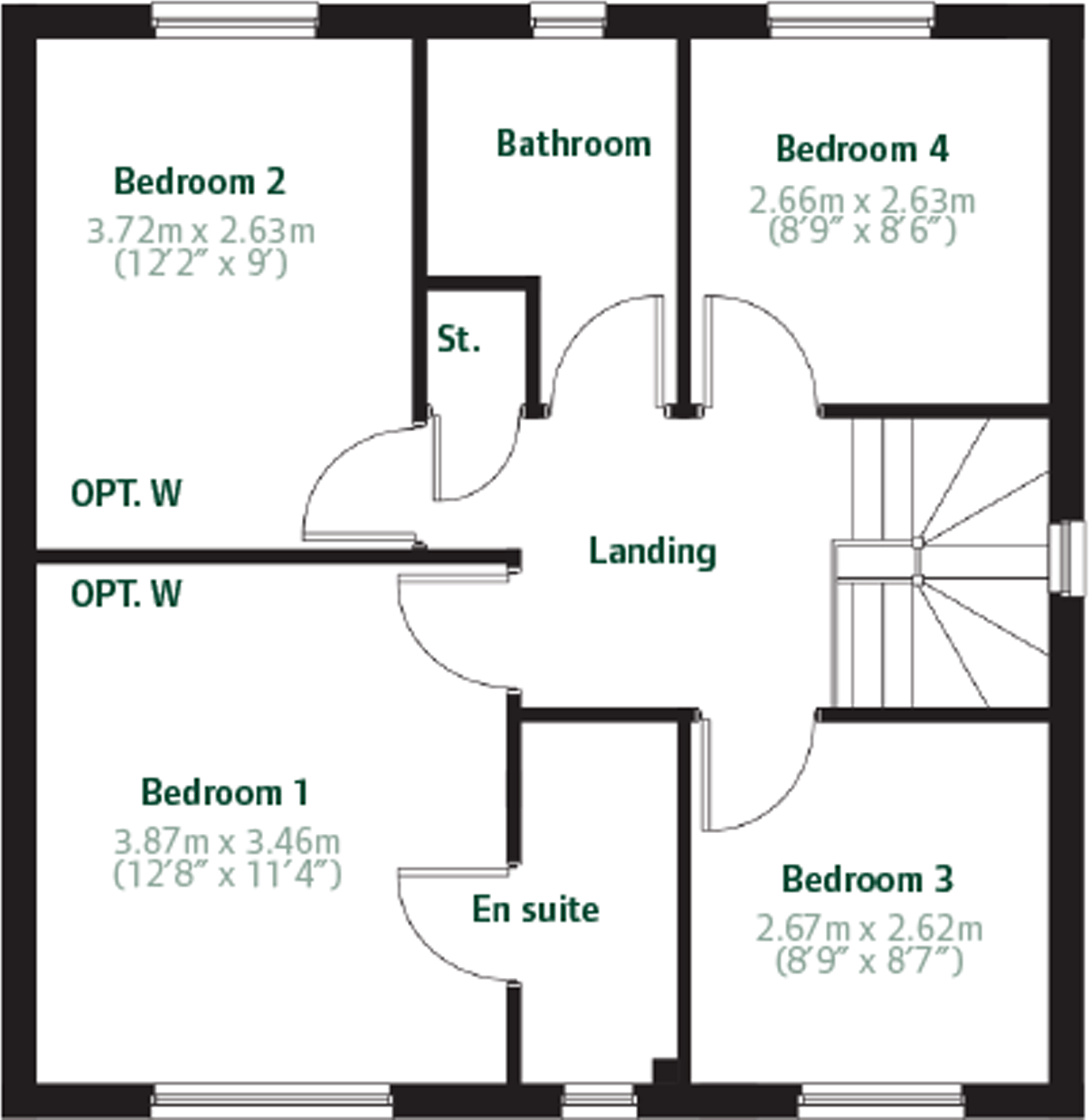 Craighall Drive,
EH21 floorplan