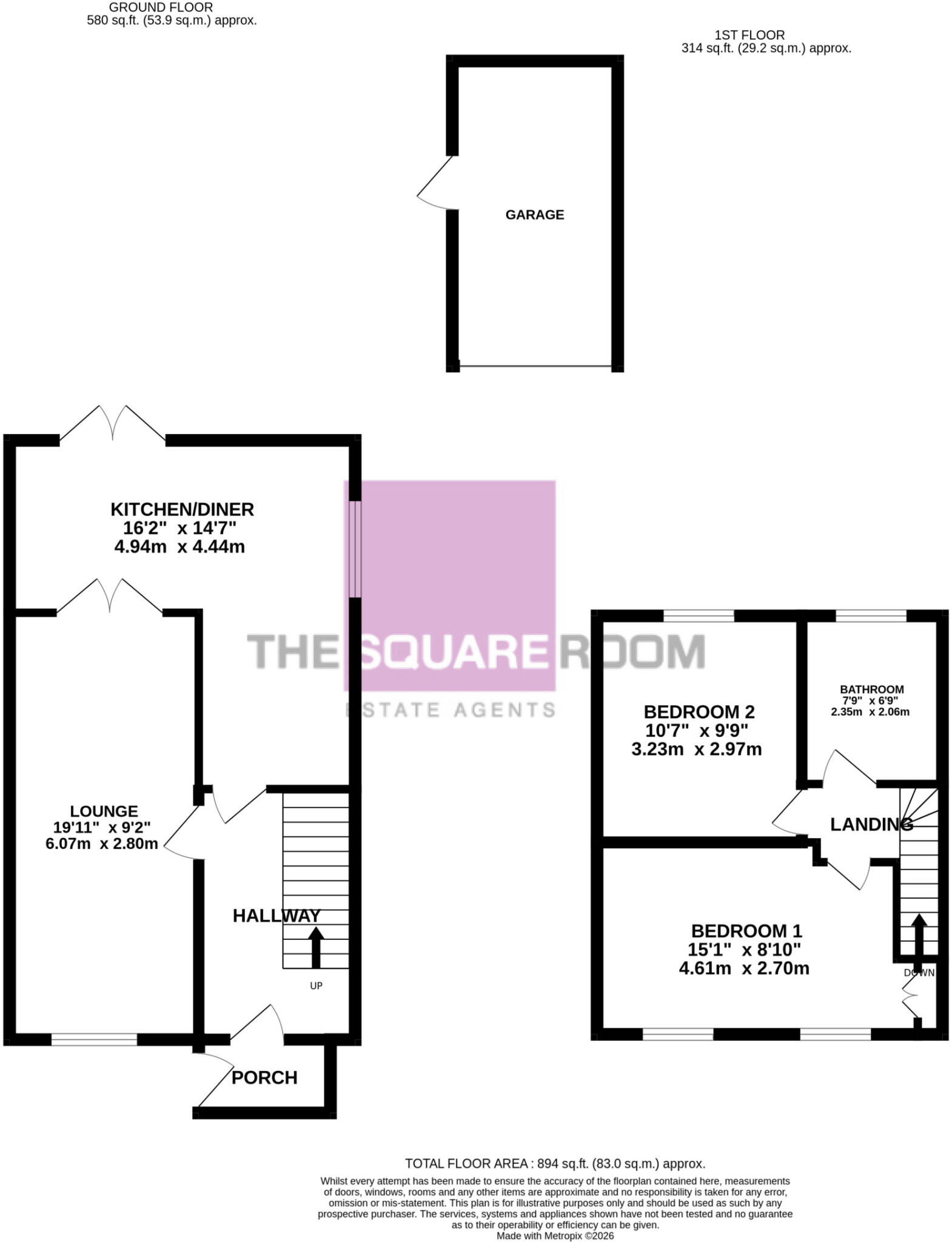Cheryl Drive,  Thornton, FY5 floorplan