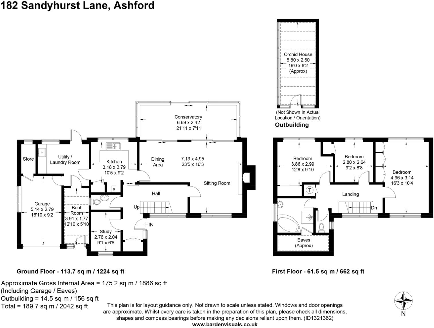 Sandyhurst Lane, Ashford, Kent, TN25 floorplan