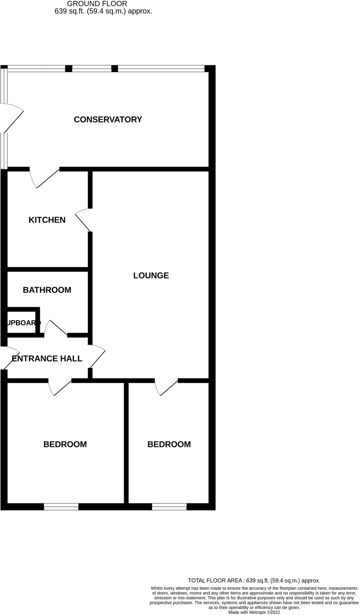 Lancaster Close, Winsford floorplan