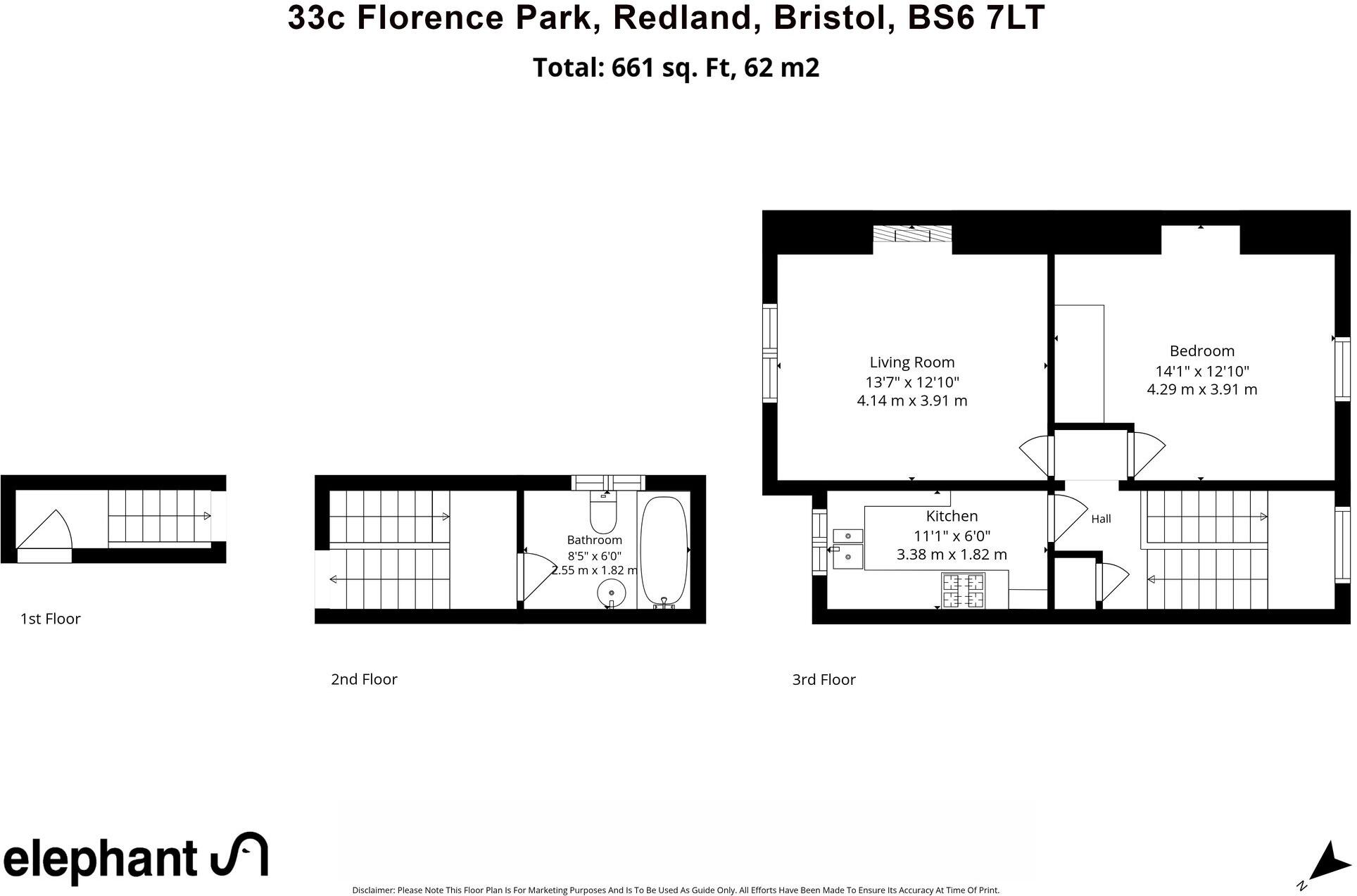 Florence Park, Bristol, BS6 floorplan