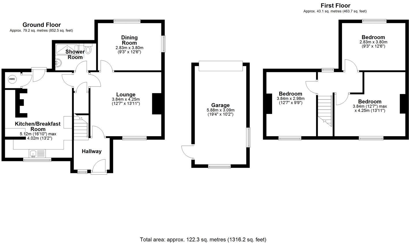 Moss Road, Wrockwardine Wood, Telford floorplan