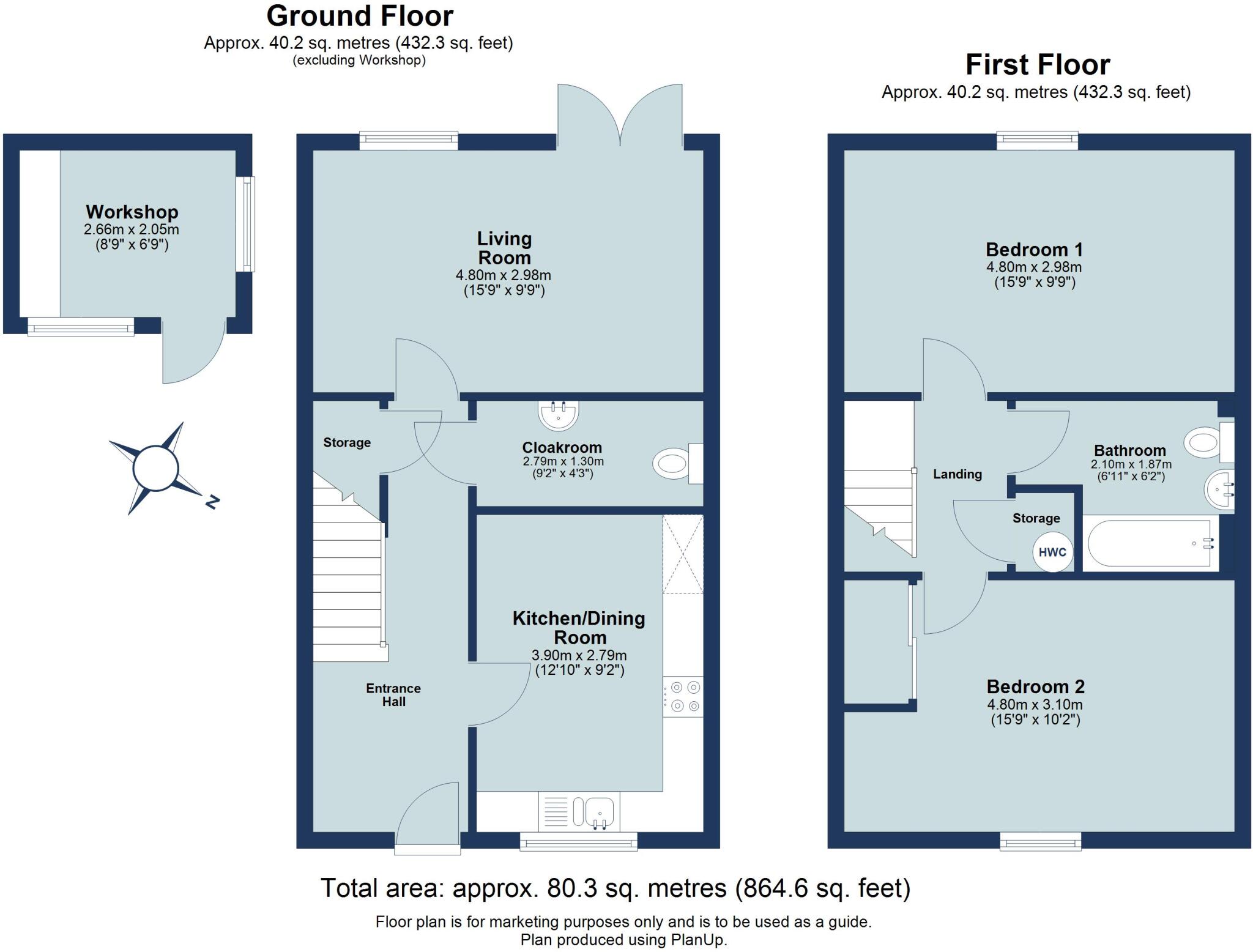 Humbers Hoe, Markyate, Hertfordshire, AL3 floorplan
