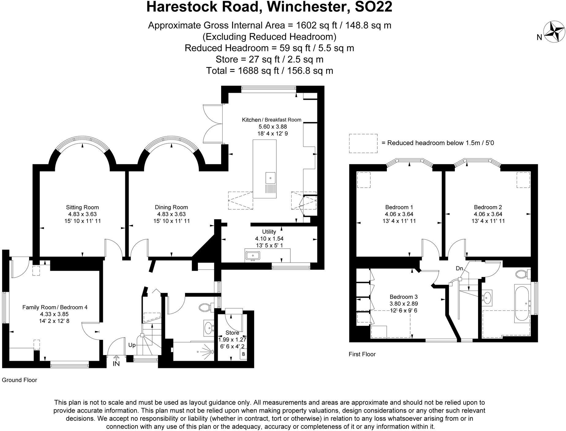 Harestock Road, Winchester, SO22 floorplan