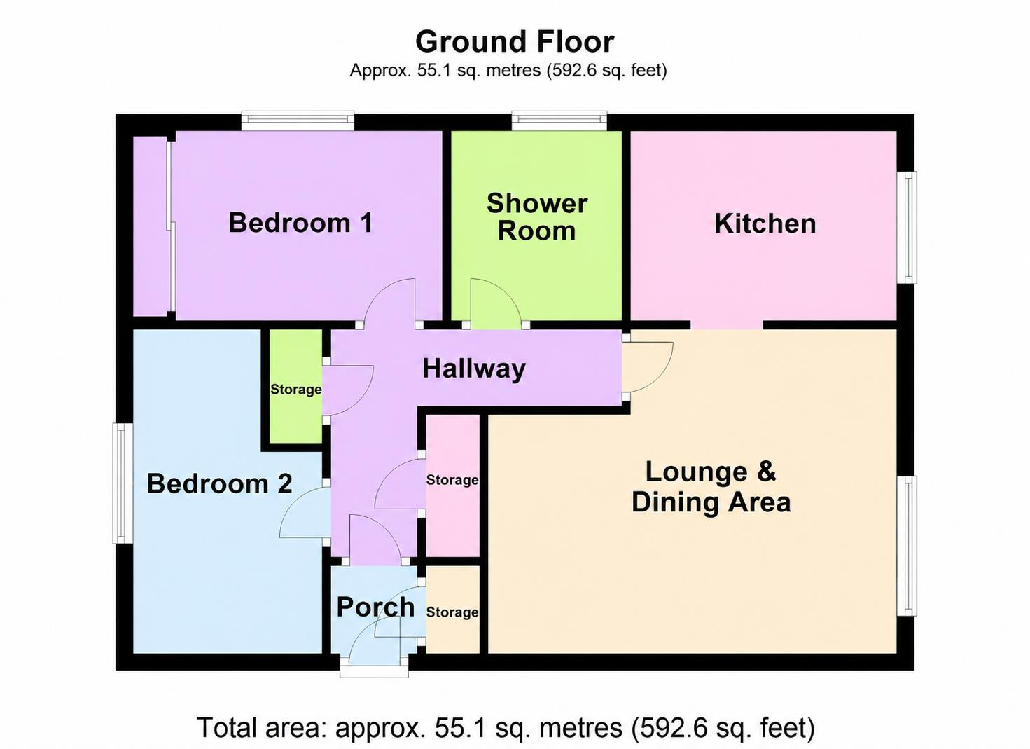 Southey Close, Enderby, Leicester floorplan