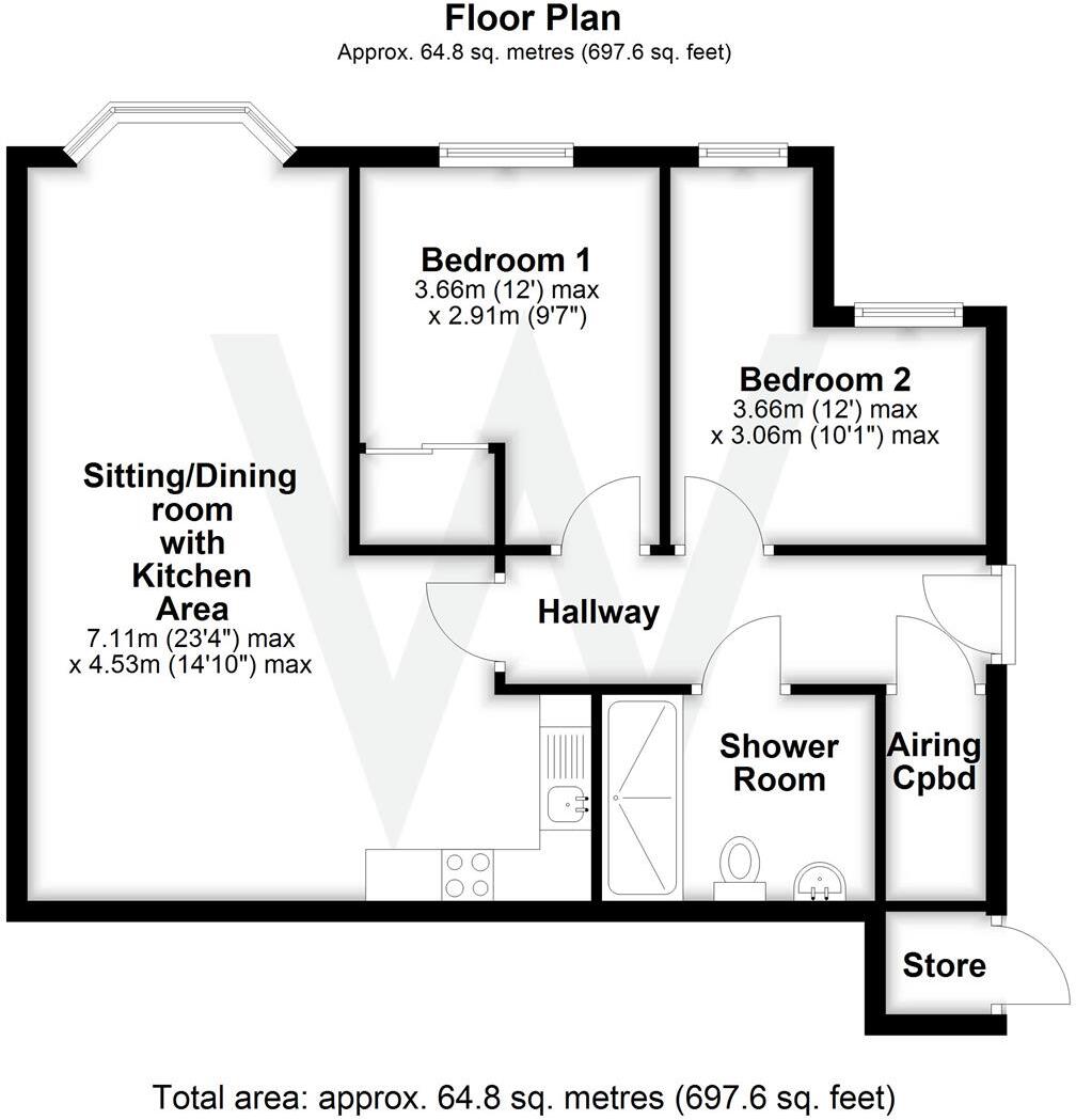 Spire View, Salisbury floorplan