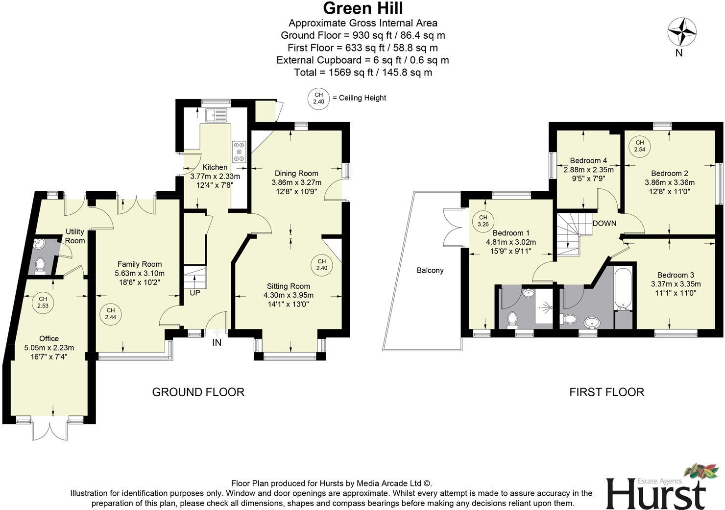 Green Hill, High Wycombe floorplan