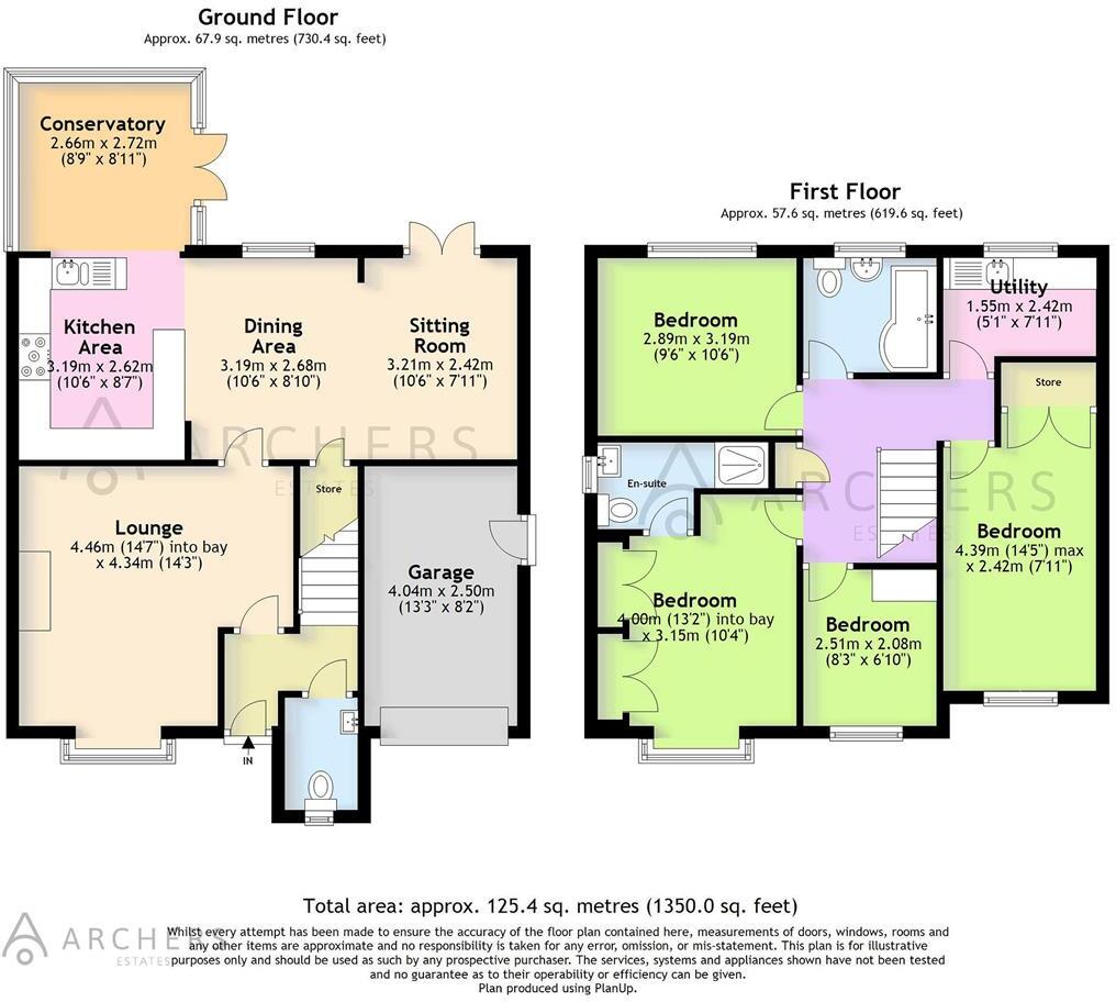 Hillcote Close, Fulwood, Sheffield floorplan