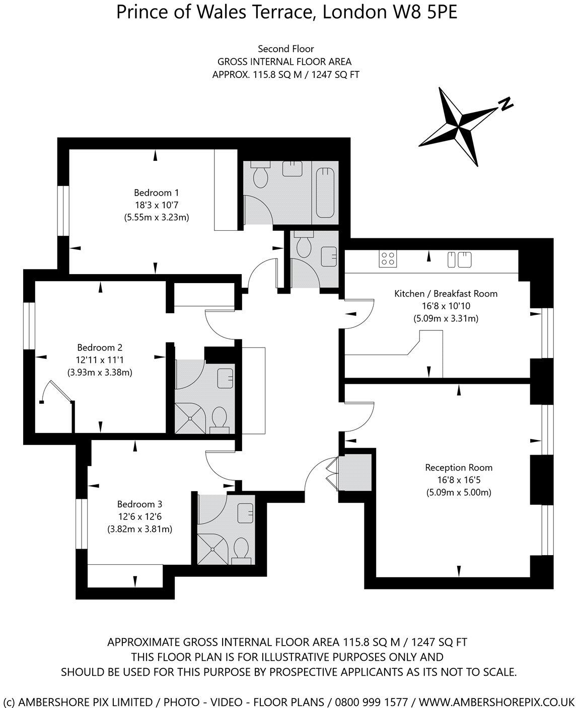 Prince Of Wales Terrace, Prince Of Wales Terrace, London, W8 floorplan