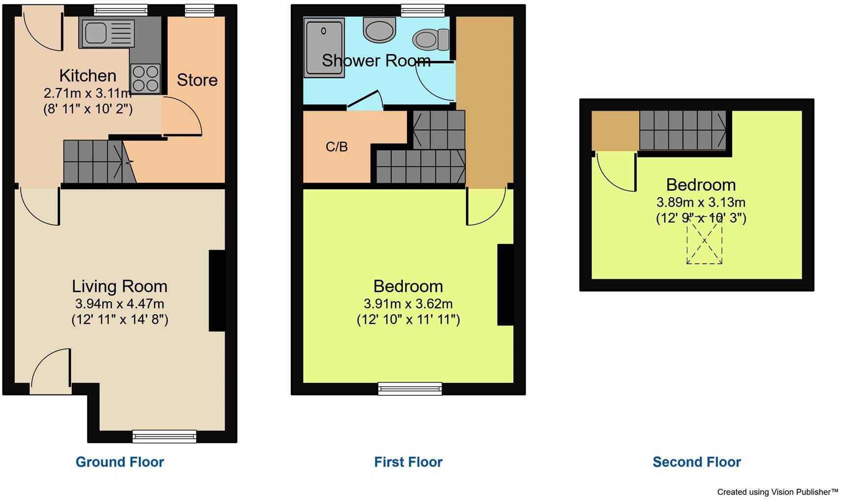 Mount Street, Eccleshill, Bradford, BD2 2JH floorplan