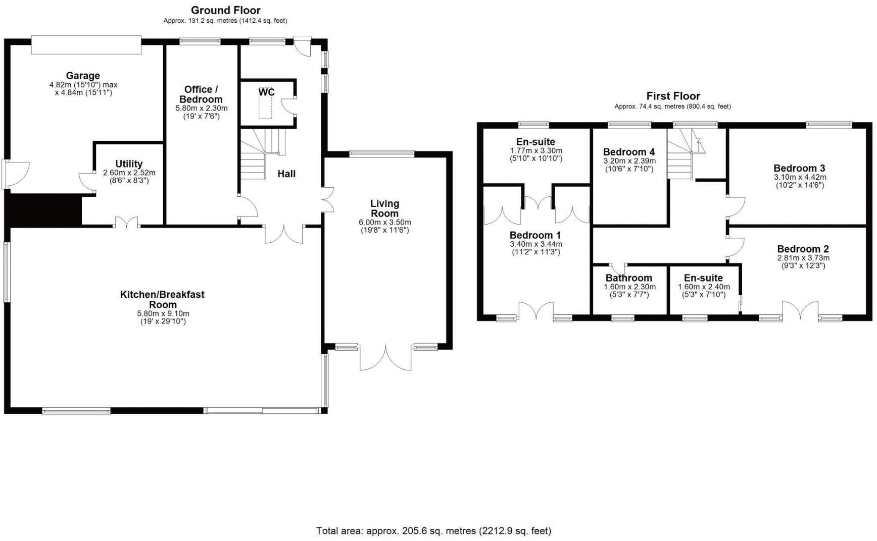 Woodlands, Darras Hall, Ponteland, Newcastle upon Tyne floorplan