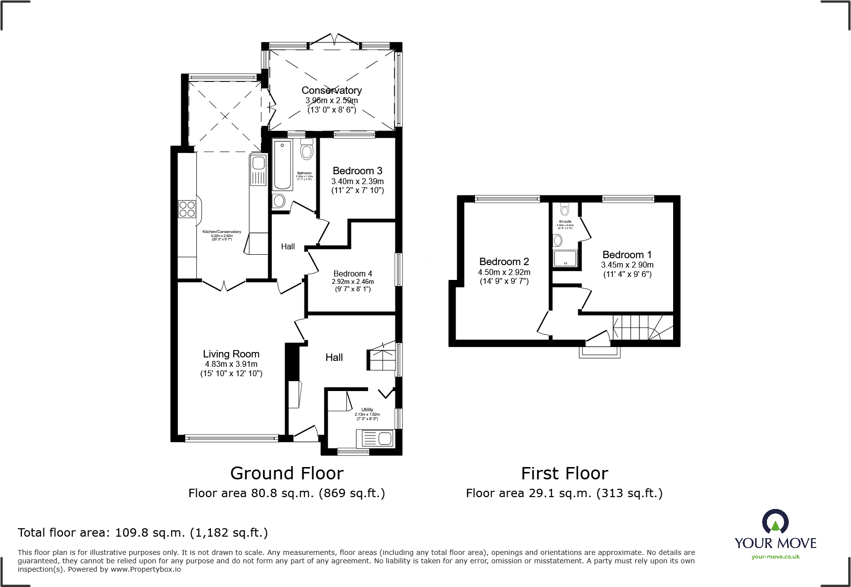 Pole Lane, Darwen, Lancashire, BB3 floorplan