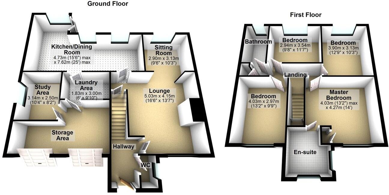 Farfield Avenue, Hepworth, Holmfirth, HD9 floorplan