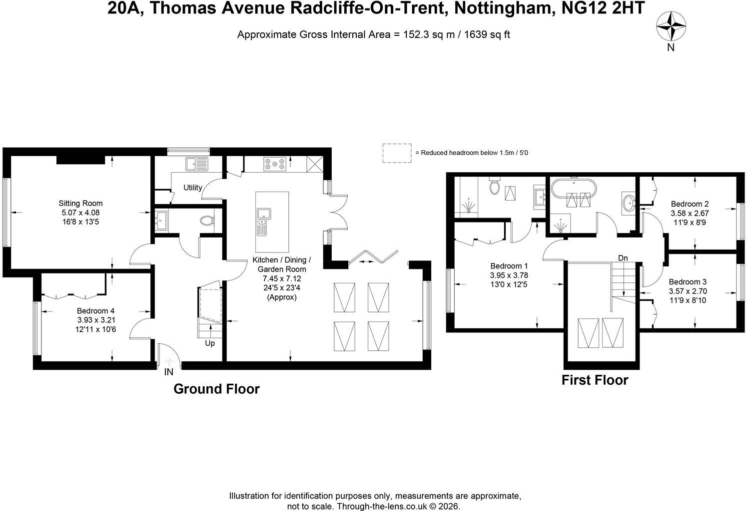 Thomas Avenue, Radcliffe-On-Trent, Nottingham floorplan