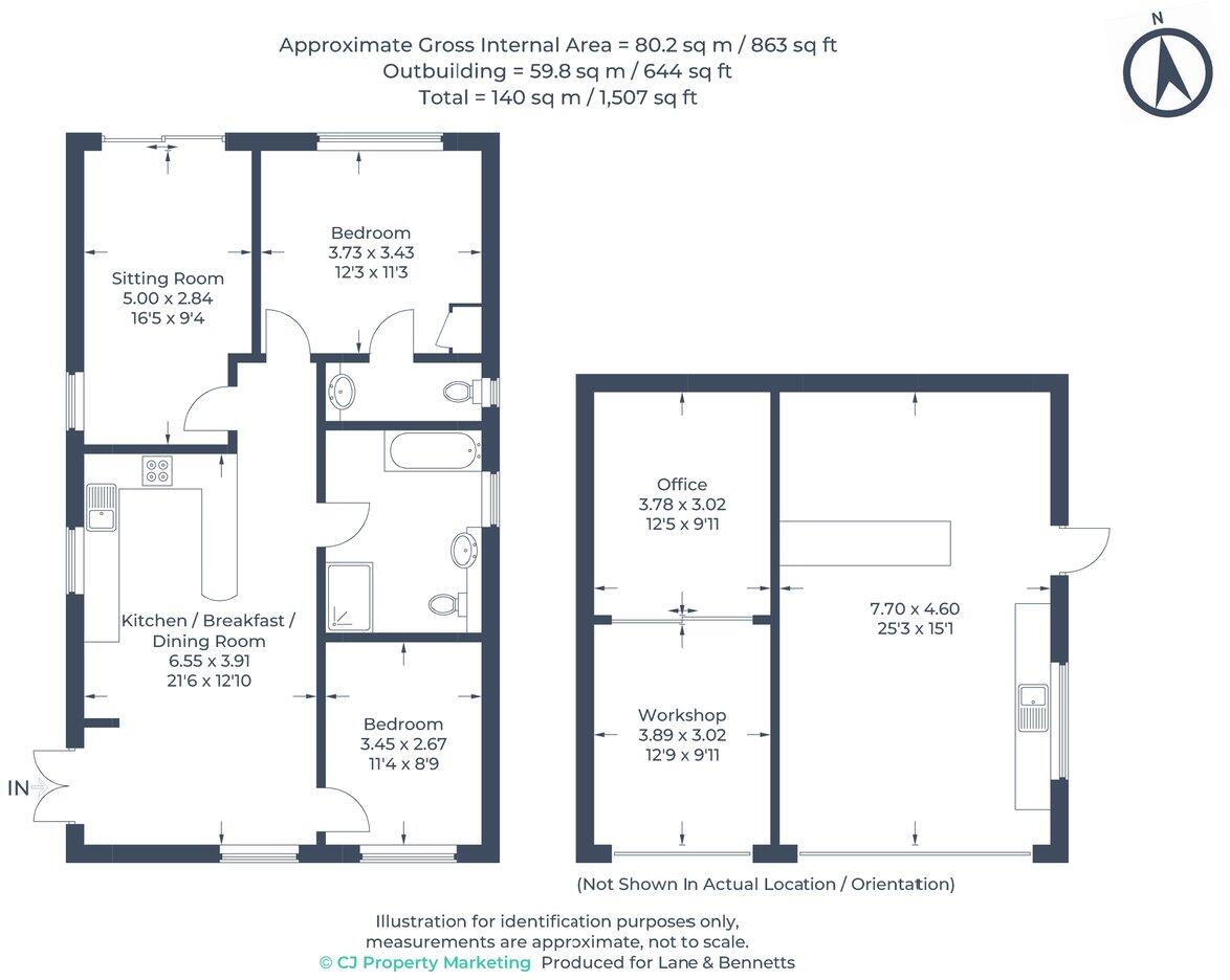 Cambridge Road, Langford, SG18 floorplan