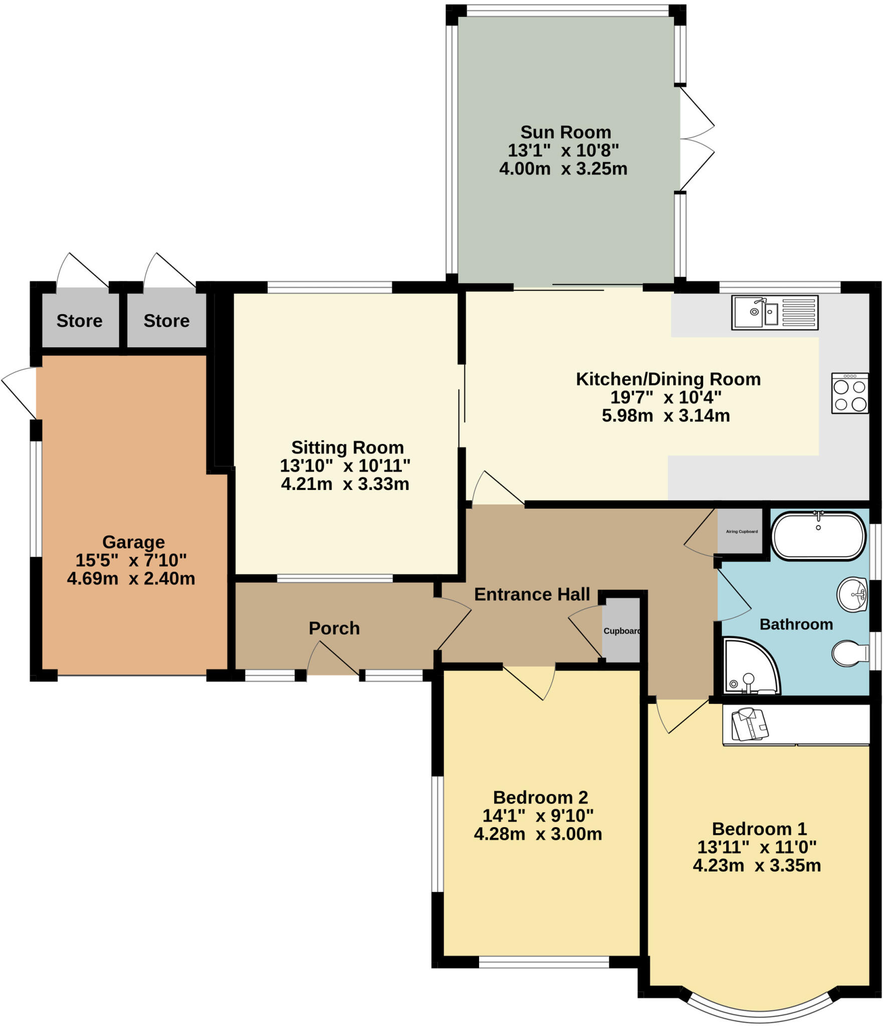 Forest Way, Highcliffe, Christchurch, Dorset, BH23 floorplan