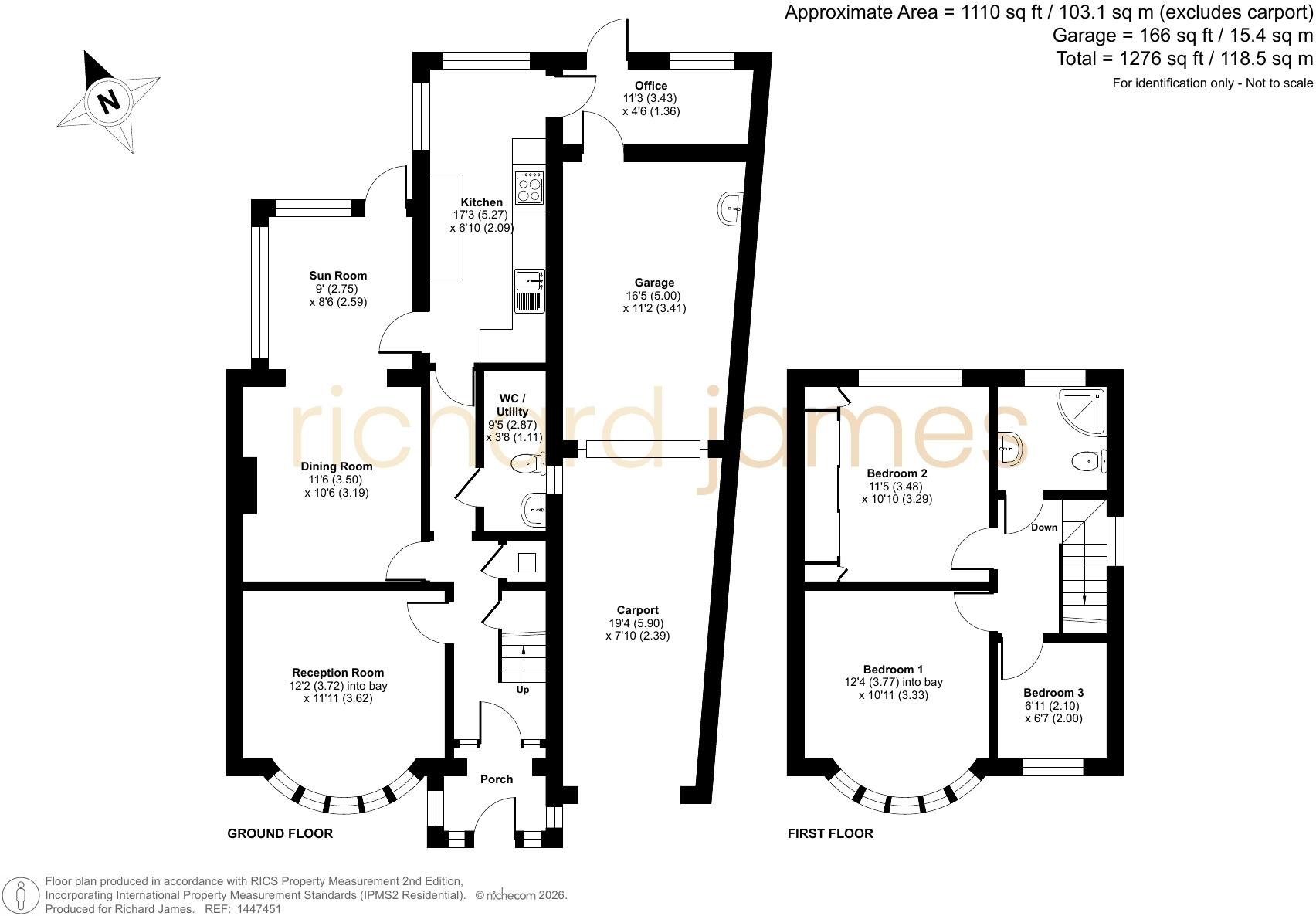 Churchward Avenue, Rodbourne Cheney, SN2 floorplan