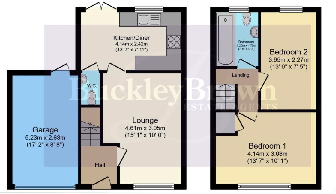 Rosewood Avenue, Bolsover, Chesterfield floorplan