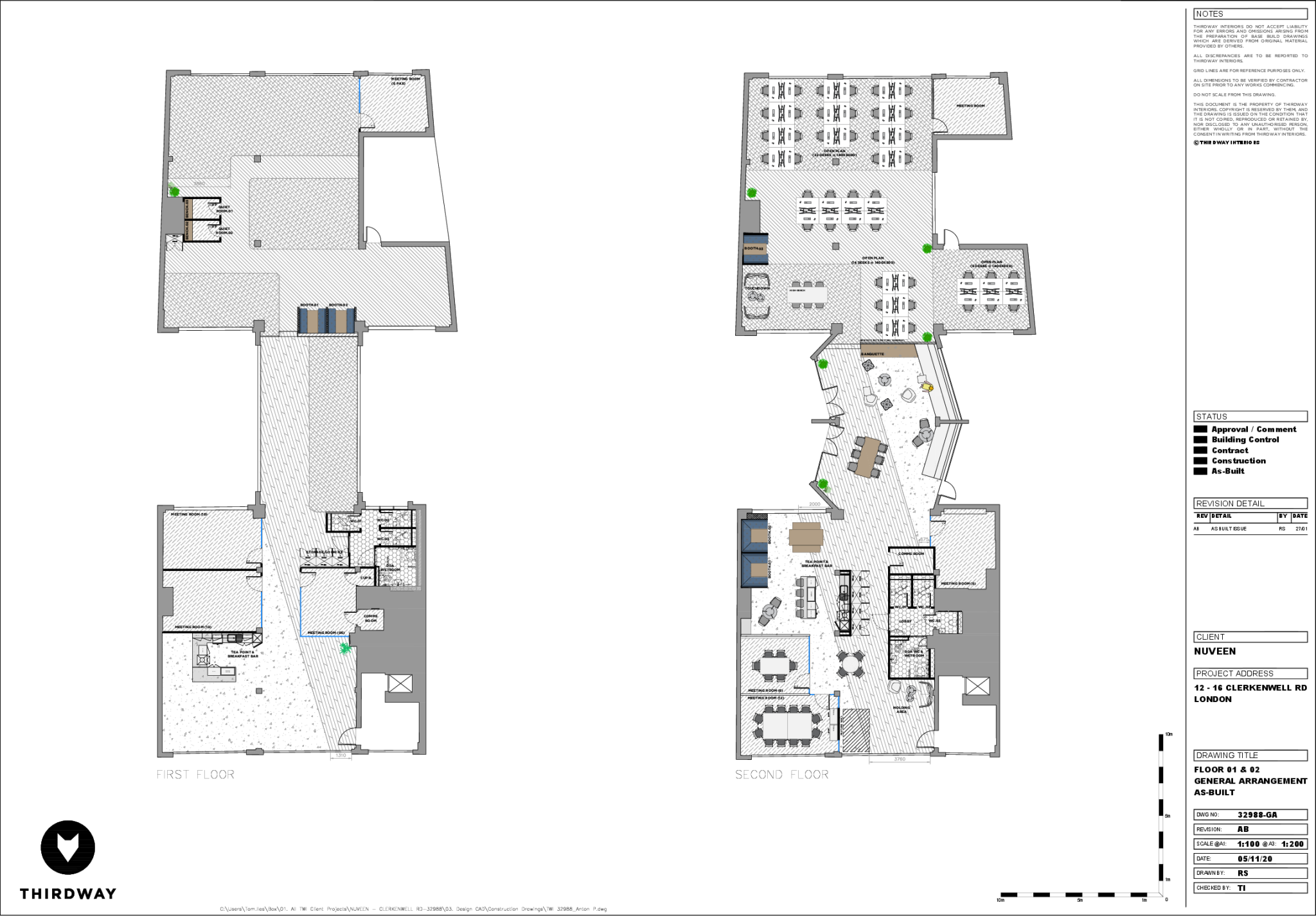 1216 Clerkenwell Road 1st Floor Floor plan.pdf
