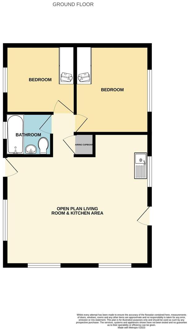 Pool View Caravan Park, Telford floorplan