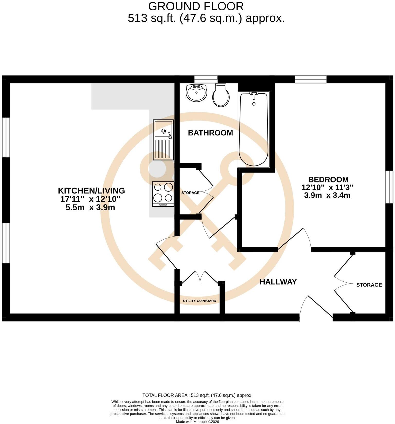 Beckett Strand, Swindon, SN1 floorplan