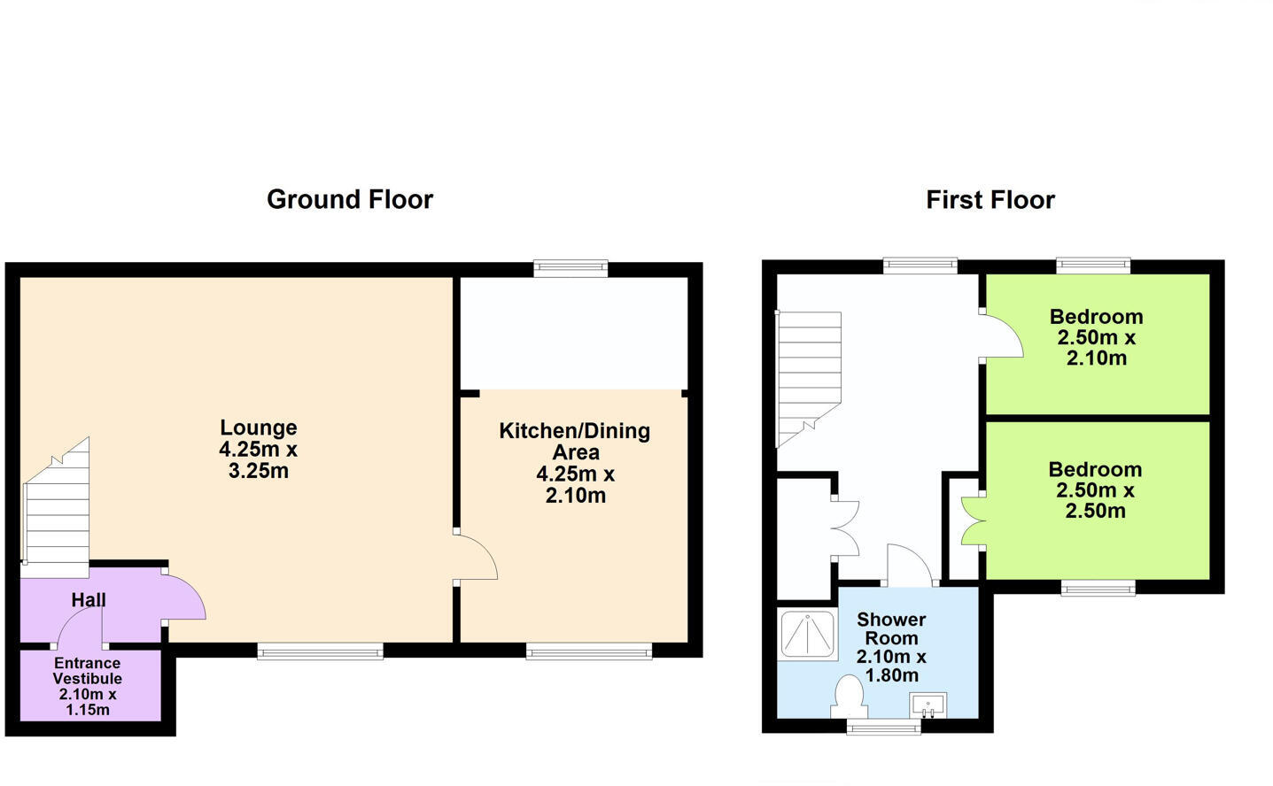 Dippen, Carradale floorplan