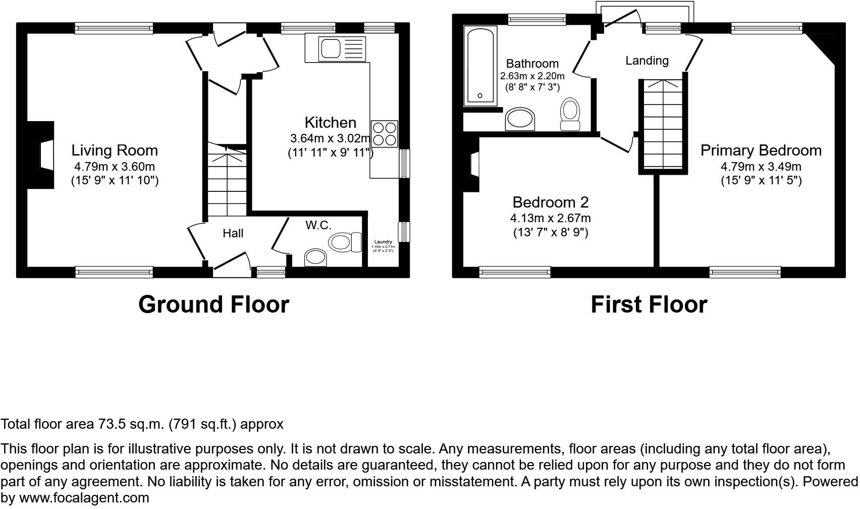 Lea Farm Road, Leeds, West Yorkshire, LS5 floorplan