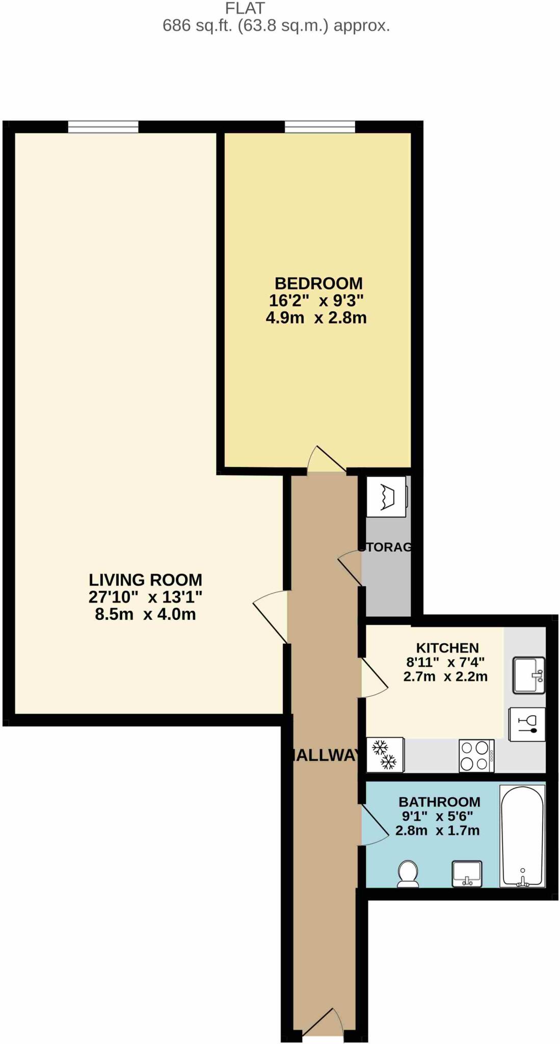 Station Street, Eastbourne floorplan
