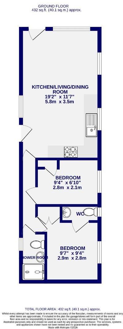 Hull Road, Wilberfoss, York floorplan
