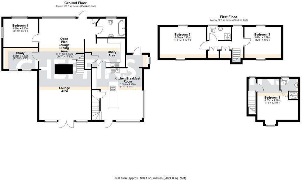 Mepal Road, Witcham, Ely floorplan
