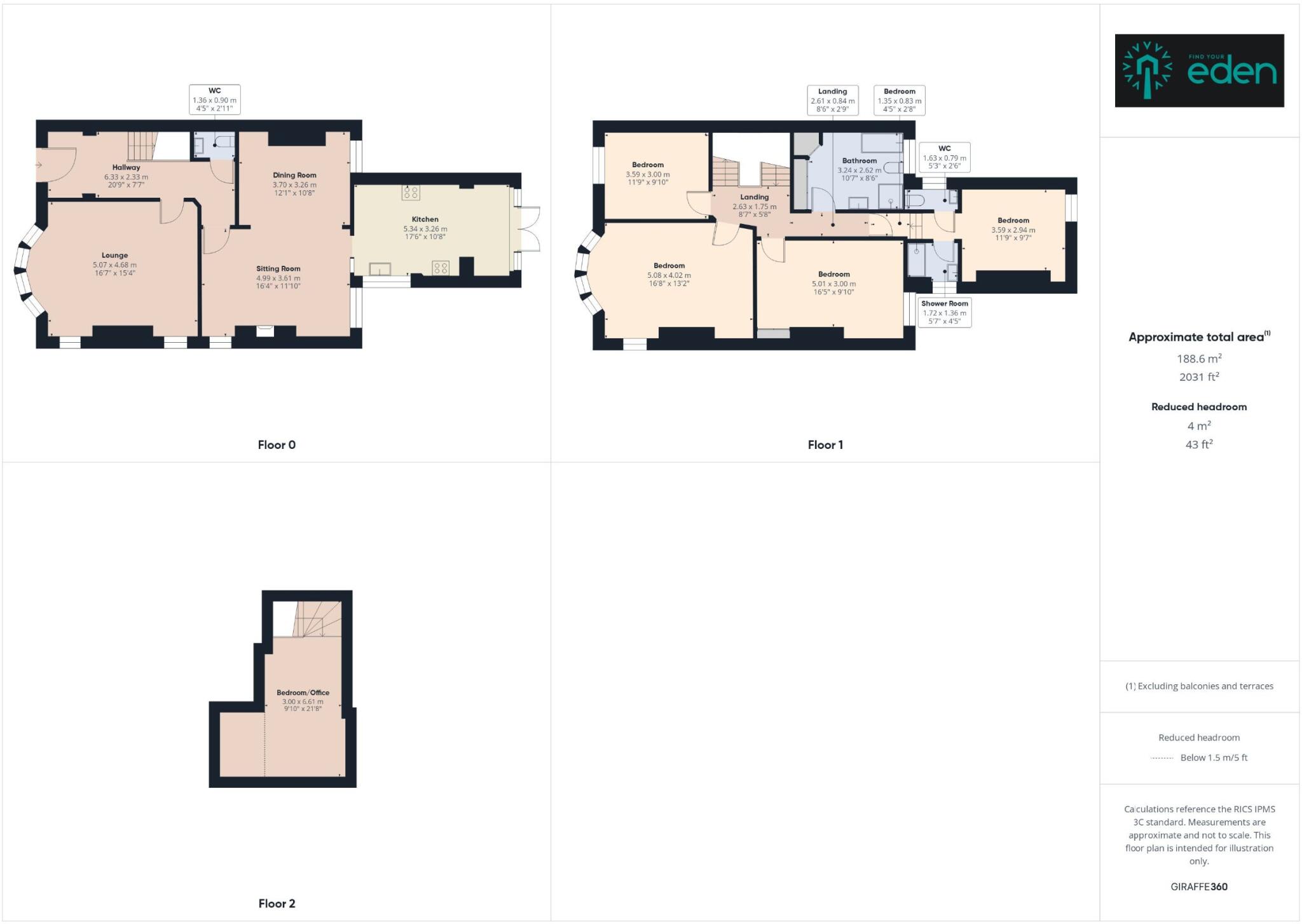 Buckingham Avenue, Sefton Park, Liverpool. floorplan