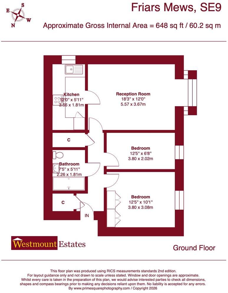 Friars Mews, SE9 floorplan