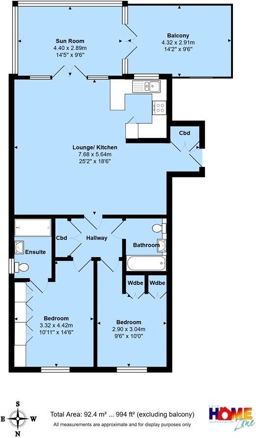 Lymington Road, Christchurch, Dorset, BH23 floorplan