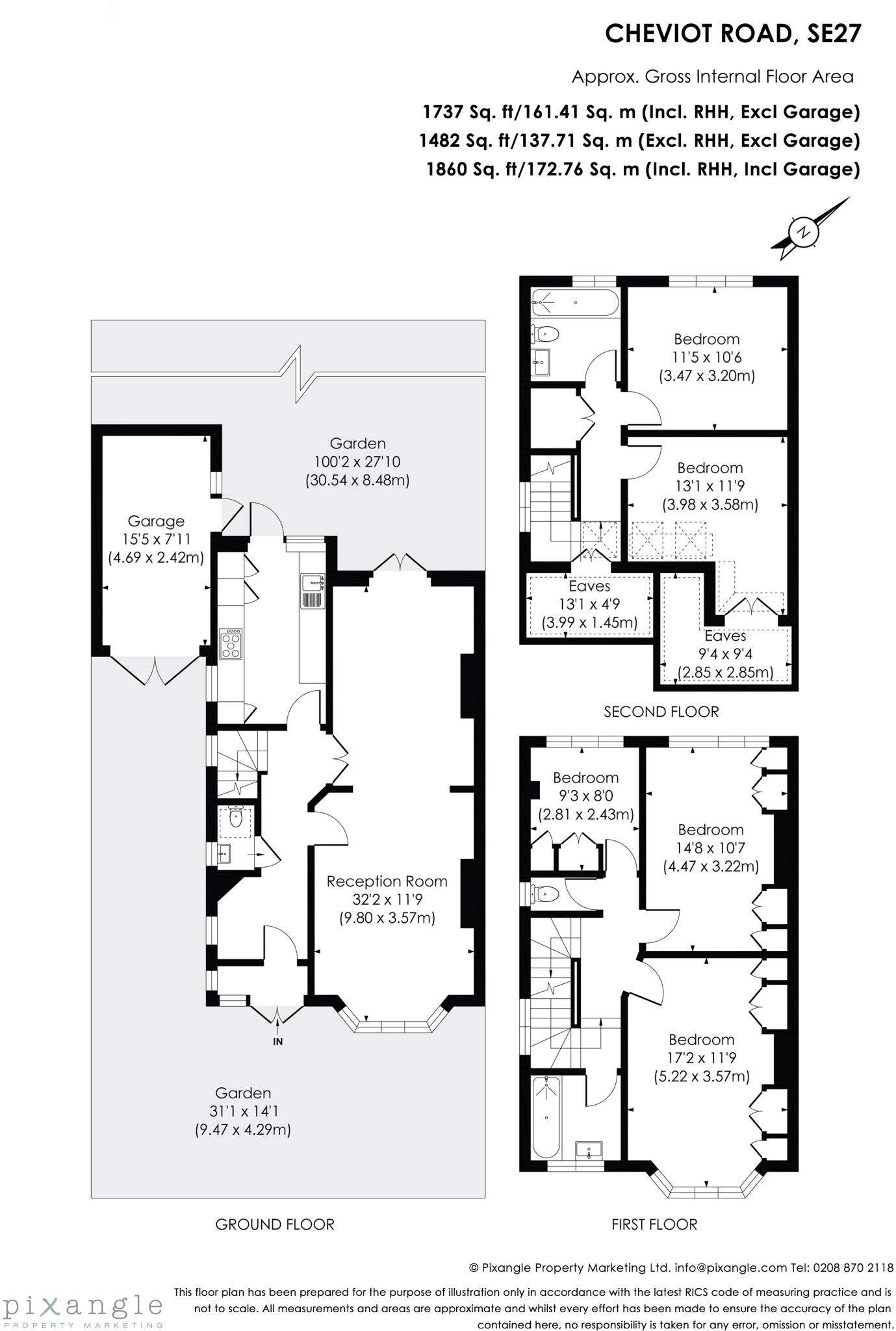 Cheviot Road, West Norwood, London, SE27 floorplan