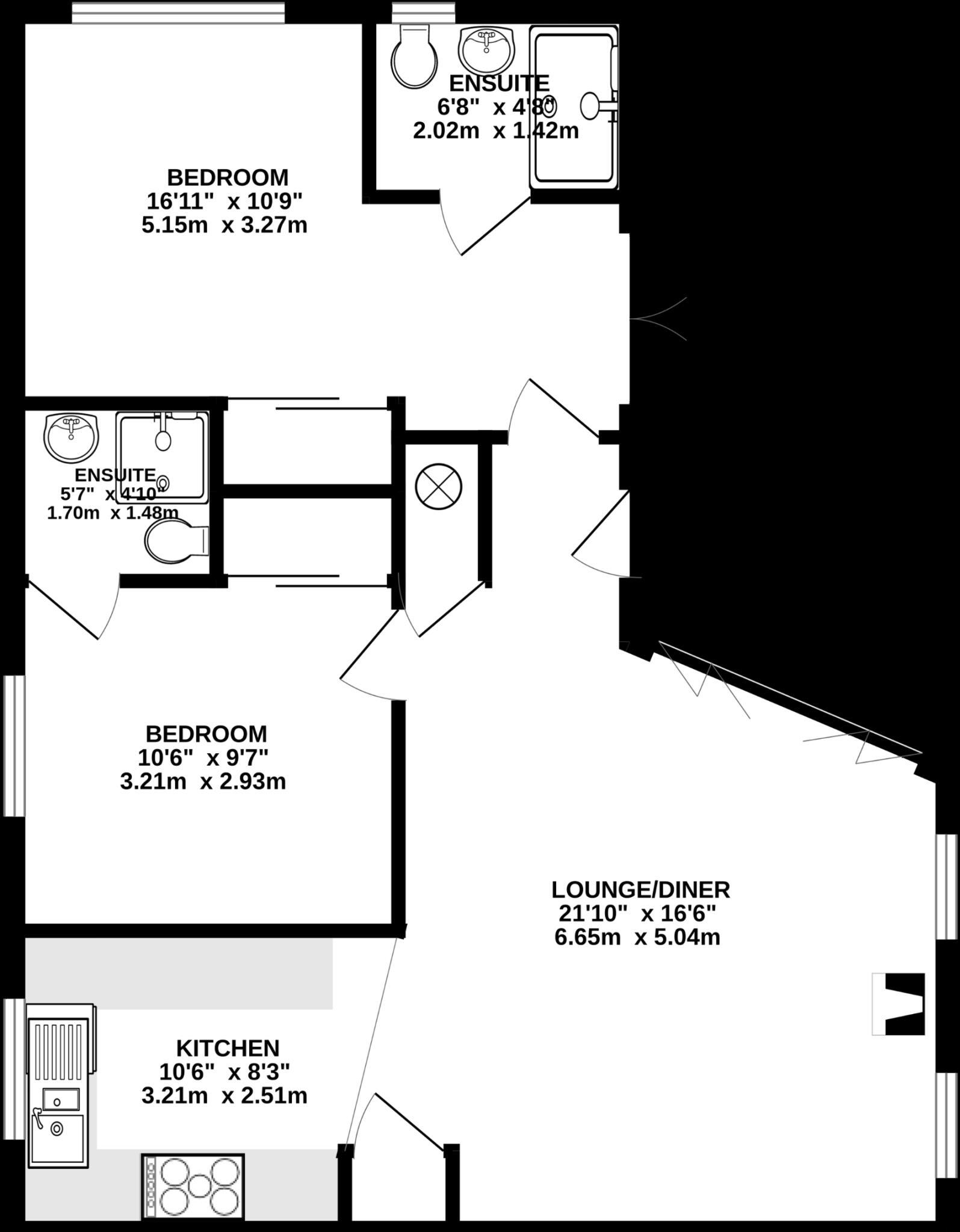 The Lodge, Mawgan Porth, TR8 floorplan
