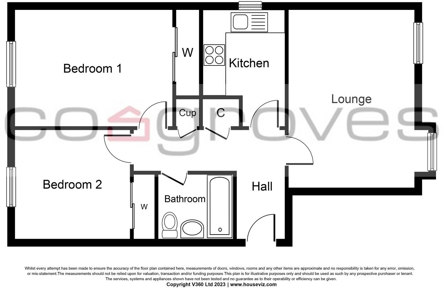Cecil Place, Southsea floorplan