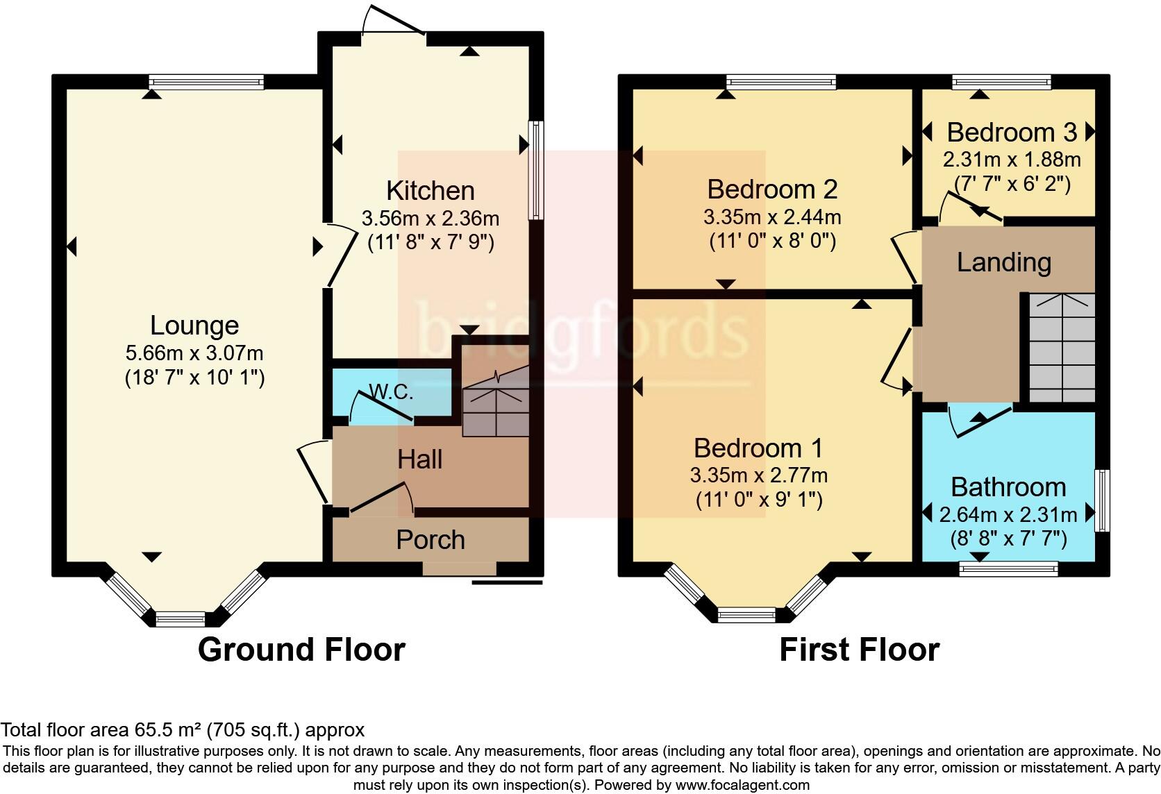 Swinton Park Road, Salford, Greater Manchester, M6 floorplan